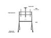 EAN 7350105216763 - Multibrackets 6763 soporte para TV 2,18 m (86") Antracita imagen 15
