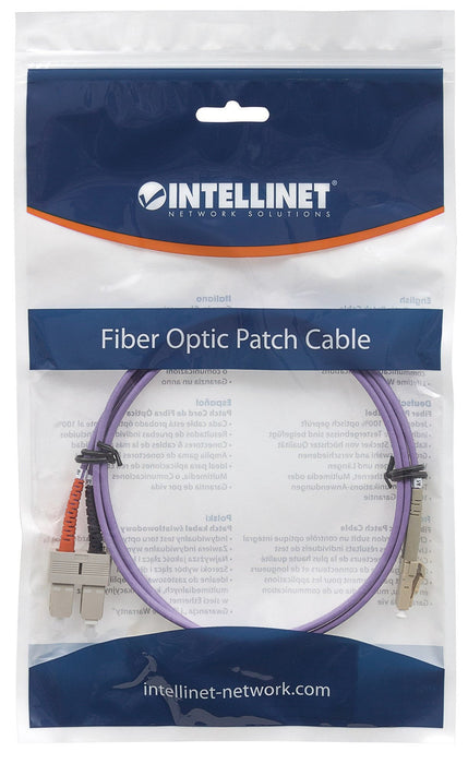 EAN 0766623751049 - Intellinet 751049 Cable de fibra óptica e InfiniBand 1 m LC SC Violeta imagen 5