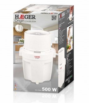 EAN 5608475007743 - Haeger CH-50S.003A picadora eléctrica de alimentos 500 W Blanco imagen 2