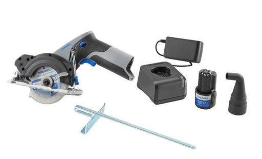 EAN 4053423304190 - Dremel F013CS12JA sierra circular portátil 8,5 cm Gris, Azul, Negro 5000 RPM imagen 1