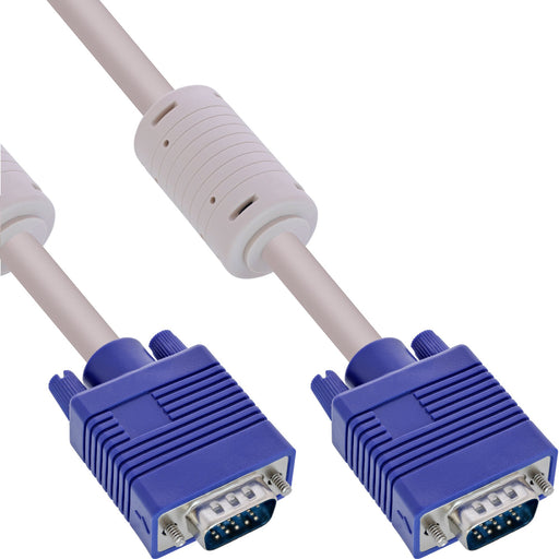 EAN 4043718027484 - InLine 17805 cable VGA 0,5 m VGA (D-Sub) Beige imagen 1