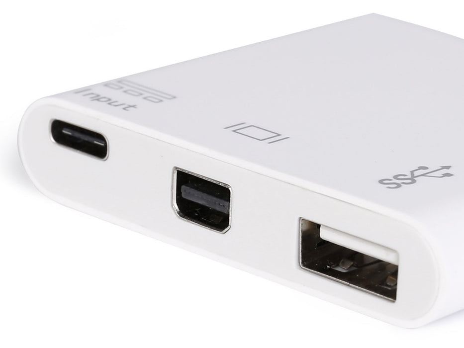 EAN 4015867203699 - Equip 133463 base para portátil y replicador de puertos USB 3.2 Gen 1 (3.1 Gen 1) Type-C Blanco imagen 4