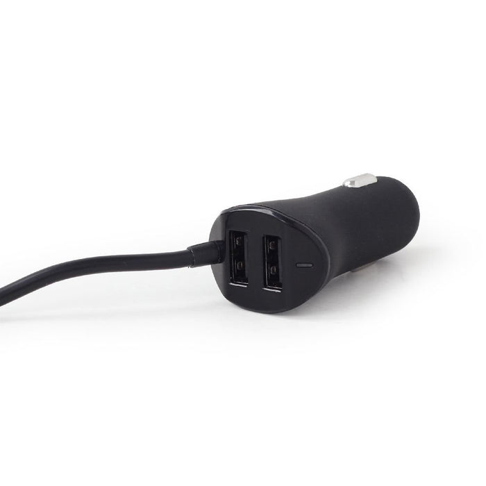 EAN 8716309099974 - Gembird EG-4U-CAR-01 cargador de dispositivo móvil GPS, Smartphone, Tableta, Universal Negro Encendedor d imagen 2
