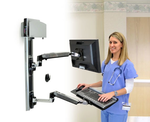 EAN 698833012057 - Ergotron LX Wall Mount System Pared imagen 6