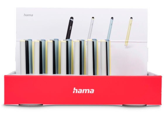EAN 4047443503725 - Hama Mini lápiz digital Azul oscuro, Azul claro, Plata, Amarillo imagen 4