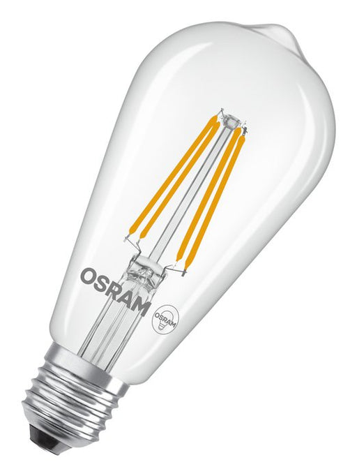 EAN 4099854235634 - Osram Classic Edison lámpara LED Blanco cálido 2700 K 3,8 W E27 E imagen 1