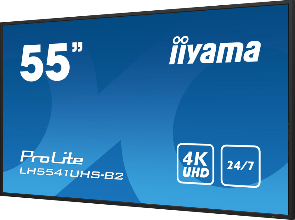 EAN 4948570123544 - iiyama LH5541UHS-B2 pantalla de señalización Diseño de quiosco 138,7 cm (54.6") LCD 500 cd / m² 4K Ultra  imagen 7