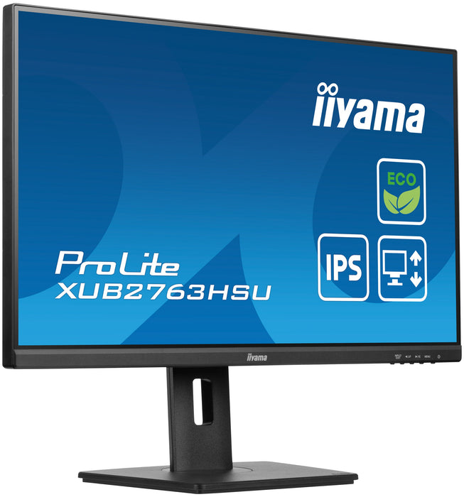 EAN 4948570123780 - iiyama ProLite XUB2763HSU-B1 pantalla para PC 68,6 cm (27") 1920 x 1080 Pixeles Full HD LED Negro imagen 4