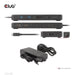 EAN 8719214472603 - CLUB3D CSV-1581 base para portátil y replicador de puertos Thunderbolt 4 Negro imagen 5