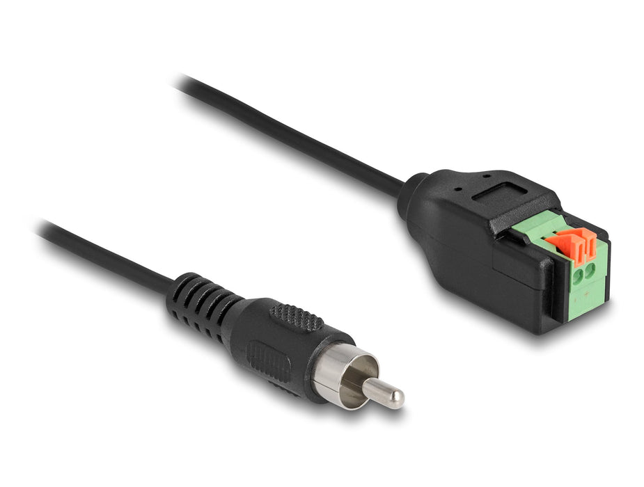 EAN 4043619662548 - DeLOCK 66254 cable de vídeo compuesto 0,15 m Bloque de terminales (2 pines) Negro, Verde imagen 1