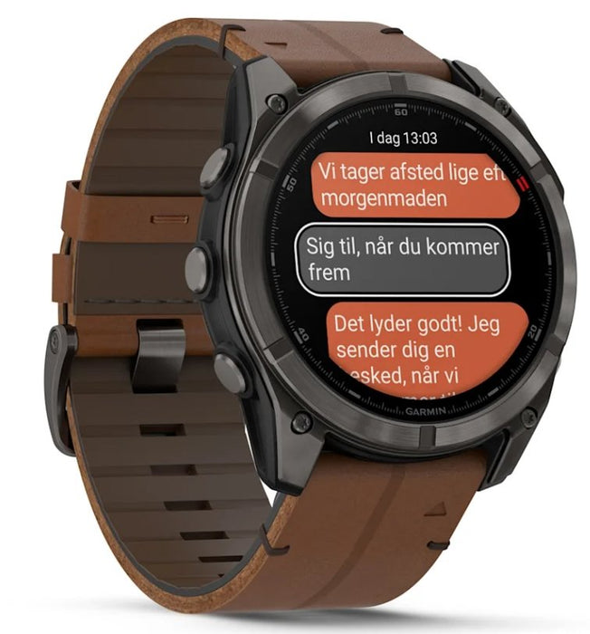 EAN 753759362430 - Garmin fēnix 8 Pro 3,56 cm (1.4") AMOLED 51 mm Digital 454 x 454 Pixeles Pantalla táctil Gris, Titanio Wif imagen 3