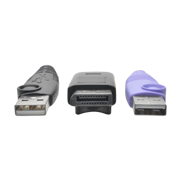 EAN 37332198099 - Tripp Lite B055-001-UDP cable para video, teclado y ratón (kvm) Negro, Púrpura imagen 3