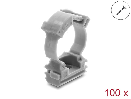 EAN 4043619220700 - DeLOCK 22070 abrazadera para cable Gris 100 pieza(s) imagen 2