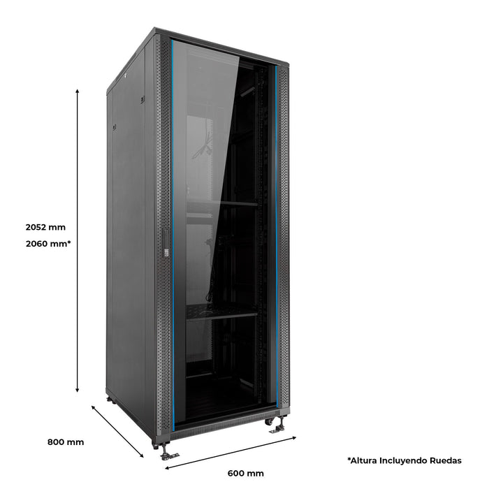 EAN 6940533543879 - aiten data AI6842 Rack o bastidor independiente Negro imagen 12