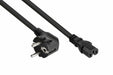 EAN 4066857002419 - Kabelmeister SK0150-S030 cable de transmisión Negro 3 m Enchufe tipo E+F IEC C15 imagen 1