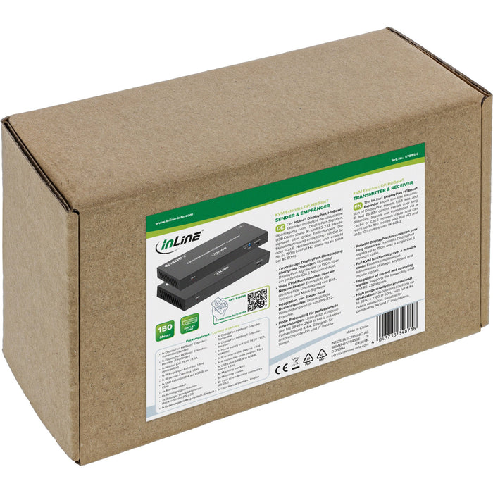 EAN 4043718348718 - InLine 57885N extensor KVM Transmisor y receptor imagen 7
