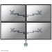 EAN 8717371441722 - Neomounts FPMA-D935D4 soporte para monitor 68,6 cm (27") Escritorio Plata imagen 1