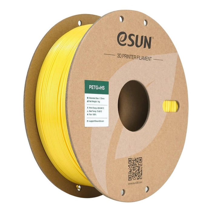 EAN 6922572204928 - eSUN PETG+HS Polietileno tereftalato glico (PETG), Ácido poliláctico plus (PLA+) Amarillo 1 kg imagen 1