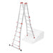 EAN 4007126025241 - Hailo M80 Escalera de extensión Plata imagen 2