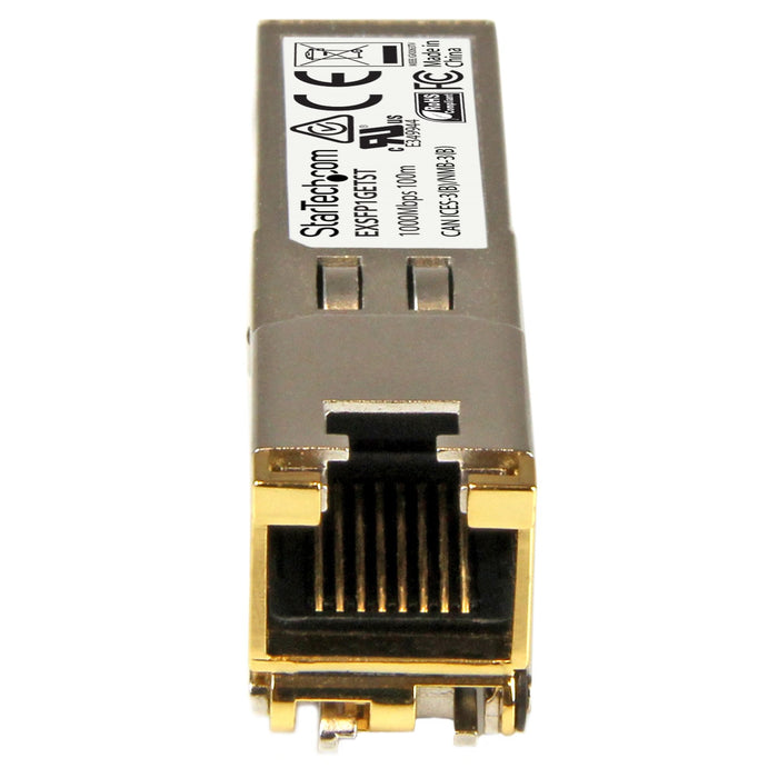 EAN 65030868648 - StarTech.com EXSFP1GETST red modulo transceptor Cobre 1000 Mbit/s imagen 2