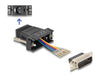 EAN 4043619670826 - DeLOCK 67082 cambiador de género para cable D-Sub 15 RJ12 Negro imagen 1