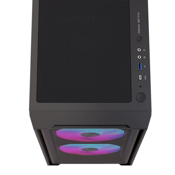 EAN 6977277360400 - Einarex EXCS-PM-150R-B carcasa de ordenador Midi Tower Negro imagen 12