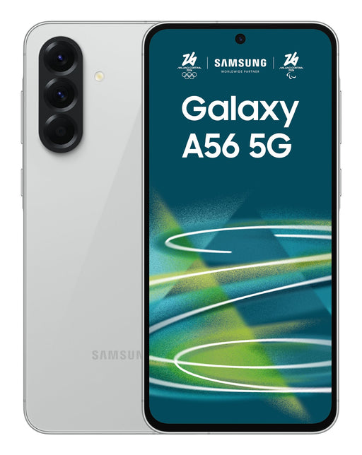 EAN 8806095982601 - Samsung Galaxy A56 5G 17 cm (6.7") SIM doble Android 15 USB Tipo C 8 GB 128 GB 5000 mAh Gris claro imagen 1