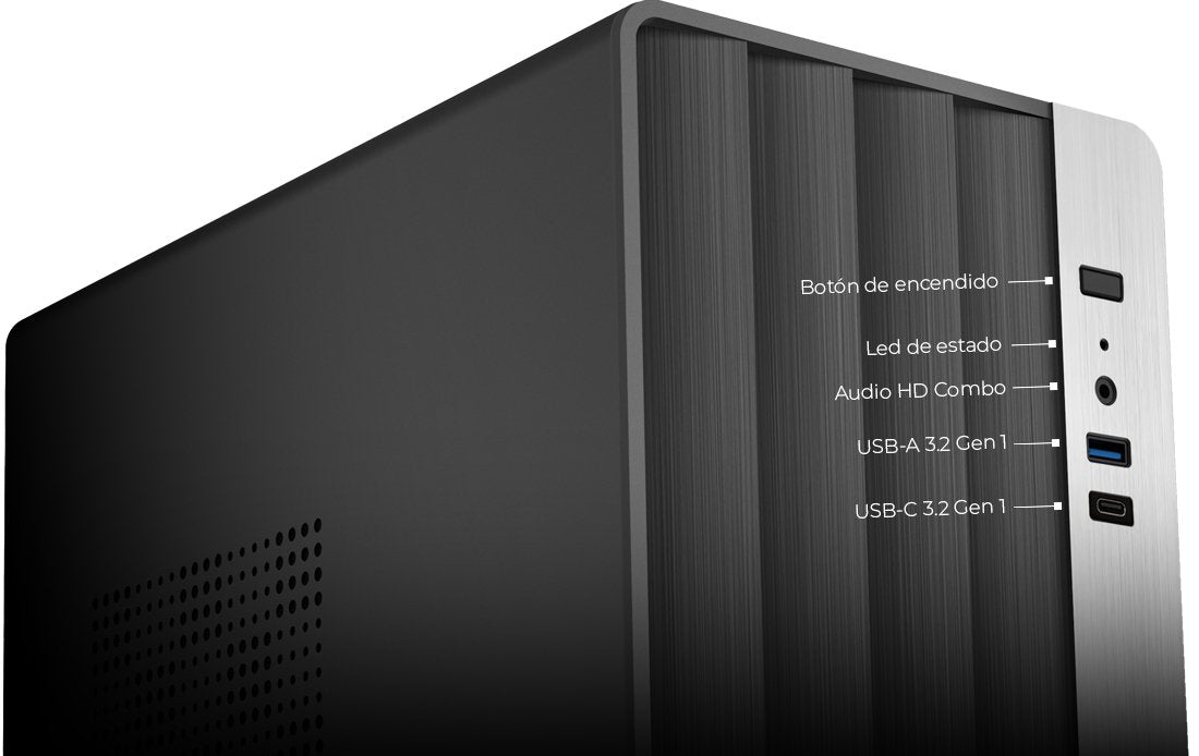 EAN 8436624423581 - CoolBox COO-PCM870-1 carcasa de ordenador Midi Tower Negro imagen 7