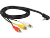 EAN 4043619845040 - DeLOCK 84504 adaptador de cable de vídeo 1,5 m 3,5mm 3 x RCA Negro imagen 3