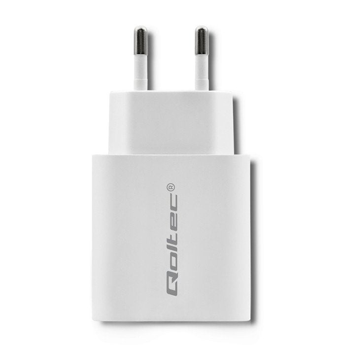 EAN 5901878517148 - Qoltec 51714 adaptador e inversor de corriente Interior 18 W Blanco imagen 3