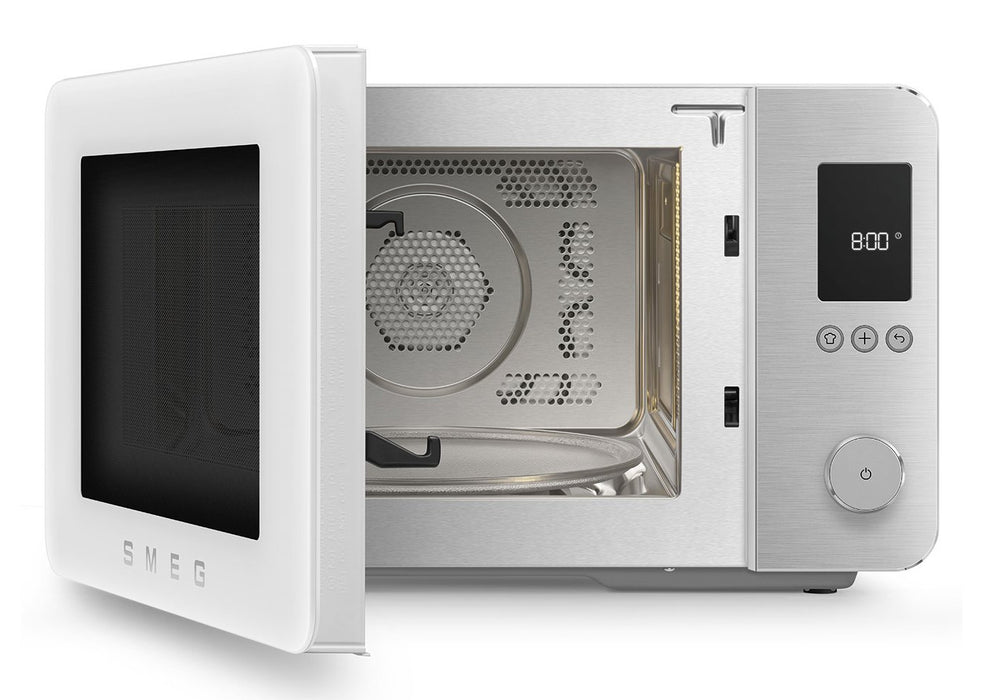 EAN 8017709356590 - Smeg MOC02WHMEU microondas Blanco Microondas combinado Encimera 27 L 1450 W imagen 2