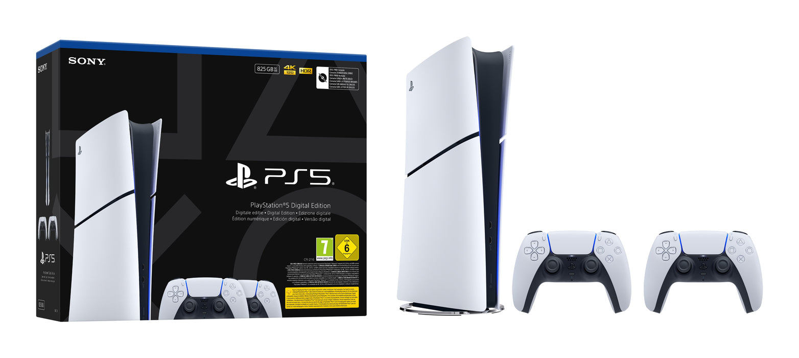 EAN 711719022633 - Sony Playstation 5 Slim Digital 825 GB Wifi Negro, Blanco imagen 1