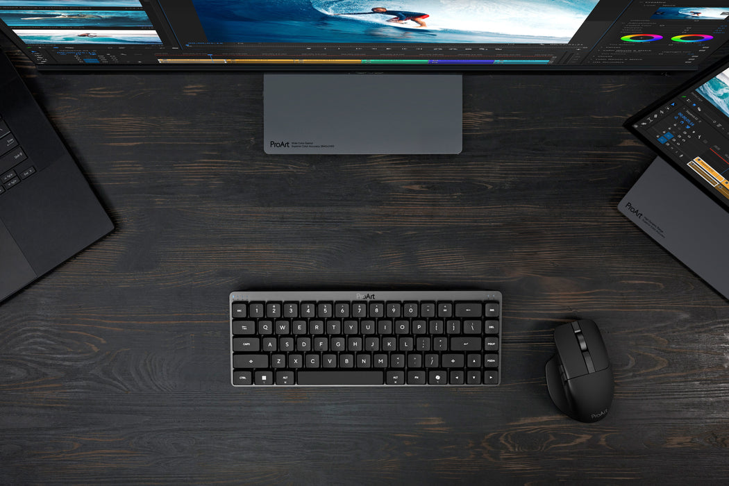 EAN 4711636304412 - ASUS ProArt Keyboard KD300 teclado Hogar / Oficina USB + RF Wireless + Bluetooth Negro imagen 11