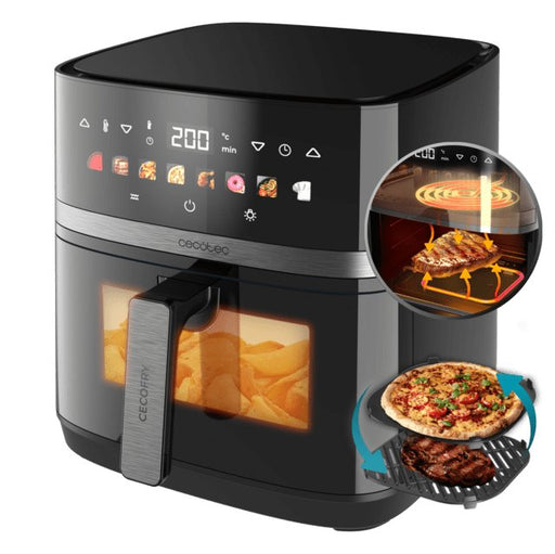 EAN 8435771915895 - Cecotec Cecofry&Grill Duoheat 8000 Sencillo 8 L Independiente 2200 W Freidora de aire caliente Negro imagen 1