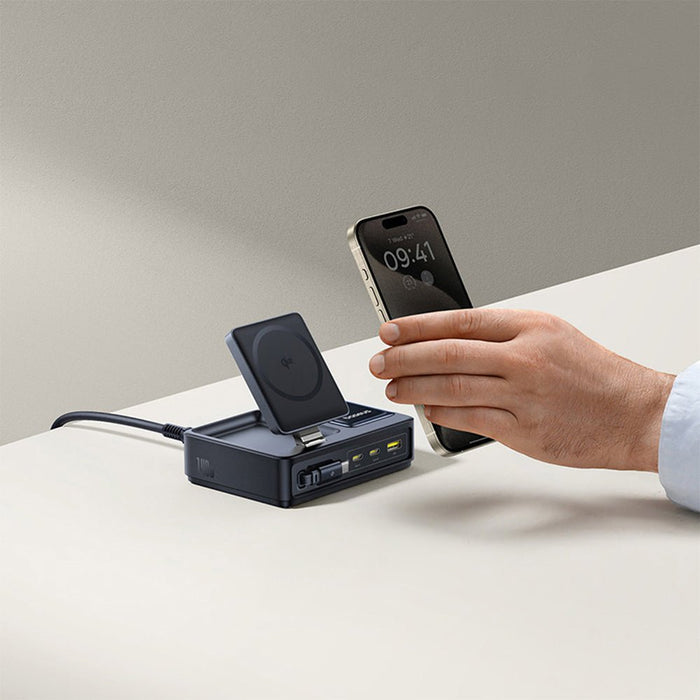 EAN 6932172673406 - Baseus Nomos Universal Negro Corriente alterna Cargador inalámbrico Carga rápida Interior imagen 7