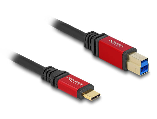 EAN 4043619806133 - DeLOCK 80613 cable USB USB 3.2 Gen 1 (3.1 Gen 1) USB C USB B Negro, Rojo imagen 1