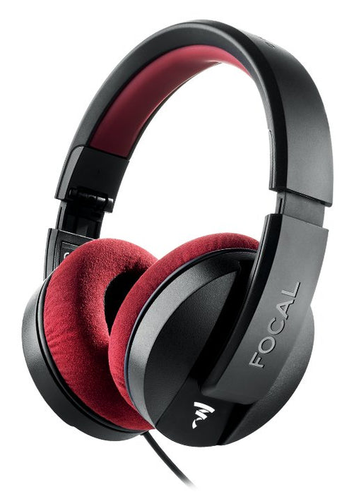 EAN 3544056725045 - Focal Listen Professional Auriculares Alámbrico Diadema Negro, Rojo imagen 1