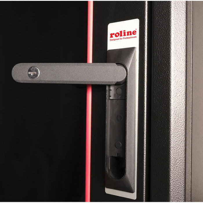 EAN 7630049602250 - ROLINE 26.21.0222 armario rack 26U Rack o bastidor independiente Negro imagen 6