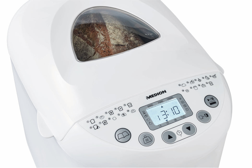 EAN 4061275107258 - MEDION MD 11011 panificadora 550 W Blanco imagen 4