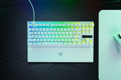 EAN 8887910074169 - Razer Huntsman V3 Pro Tenkeyless 8KHz teclado Juego USB Blanco imagen 2