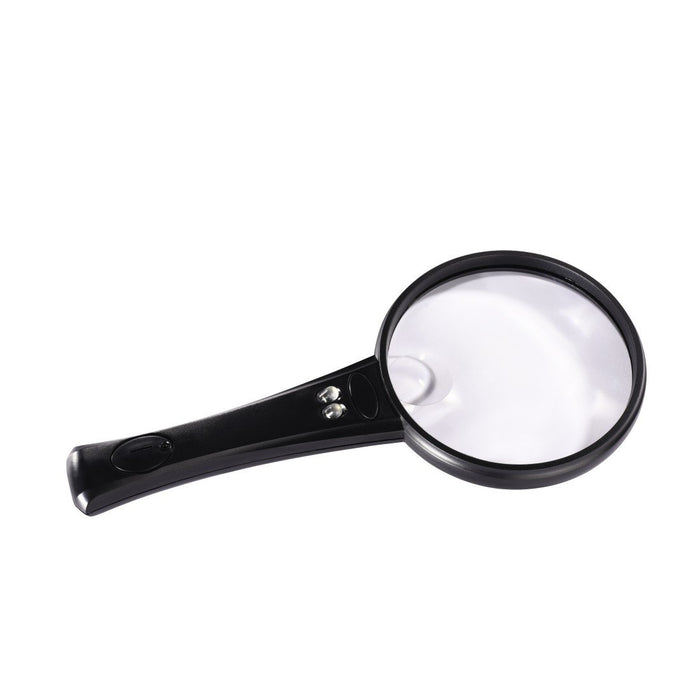 EAN 4007249054456 - Hama Basic 90 LED lente de aumento y lupa 4x Negro imagen 1