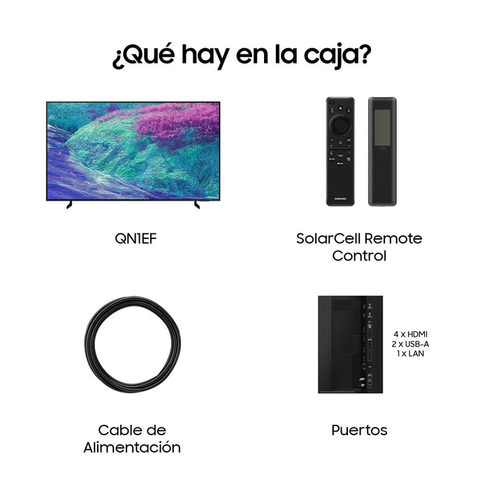 EAN 8806097233749 - Samsung TQ55QN1EFAU 139,7 cm (55") 4K Ultra HD Smart TV Wifi Negro imagen 9
