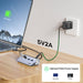 EAN 4894160059468 - UNITEK H1337BGY01 hub de interfaz USB 3.2 Gen 1 (3.1 Gen 1) Type-C 5000 Mbit/s Gris imagen 4