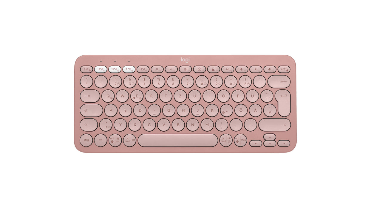 EAN 5099206110533 - Logitech Pebble Keys 2 K380s teclado Universal Bluetooth QWERTZ Alemán Rosa imagen 1