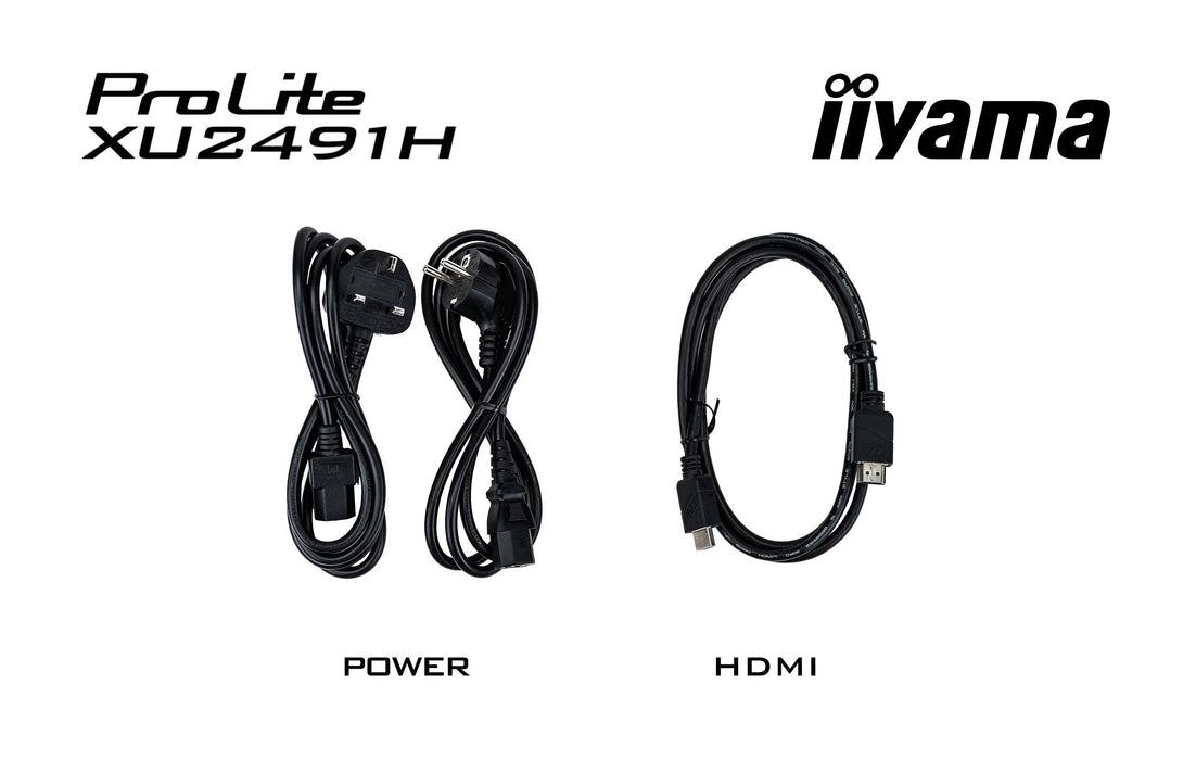 EAN 4948570124497 - iiyama ProLite XU2491H-B1 pantalla para PC 60,5 cm (23.8") 1920 x 1080 Pixeles Full HD LED Negro imagen 11