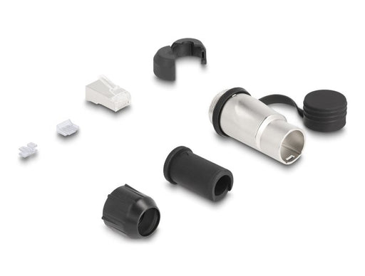 EAN 4043619670567 - DeLOCK 67056 conector Negro, Metálico imagen 1