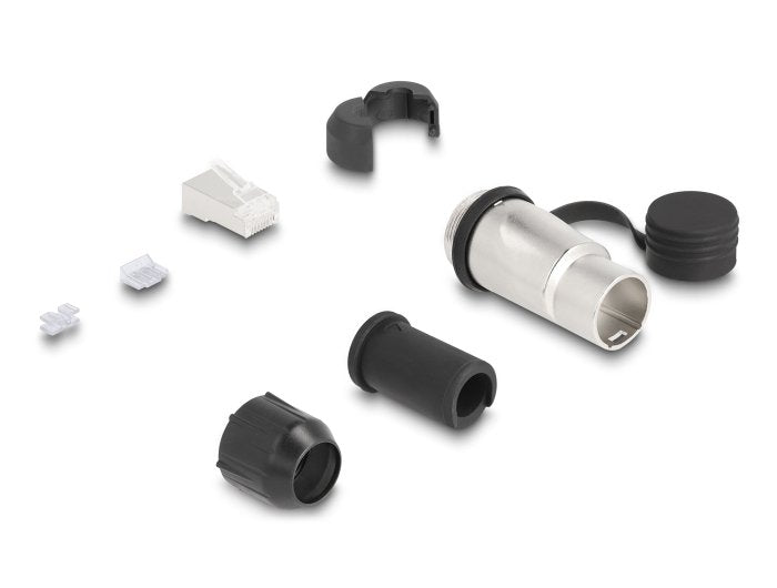 EAN 4043619670567 - DeLOCK 67056 conector Negro, Metálico imagen 1