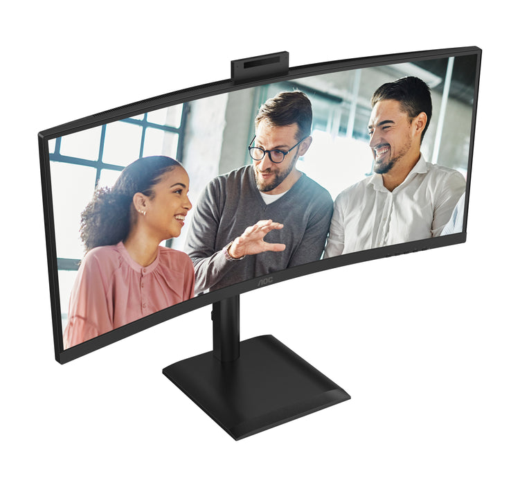 EAN 4038986112963 - AOC E4 CU34E4CW pantalla para PC 86,4 cm (34") 3440 x 1440 Pixeles UltraWide Quad HD LED Negro imagen 9