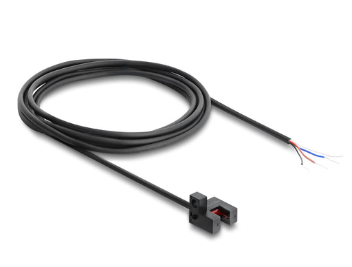 EAN 4043619918706 - DeLOCK 91870 sensor fotoeléctrico Negro Policarbonato (PC), Acrilonitrilo butadieno estireno (ABS) imagen 2