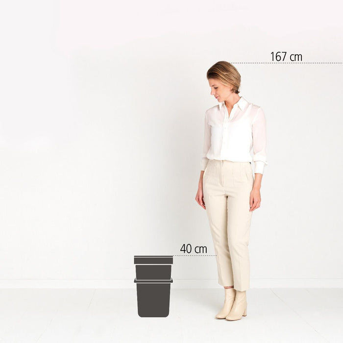 EAN 8710755214400 - Brabantia Sort & Go 25 L 1 cesta(s) Gris imagen 2
